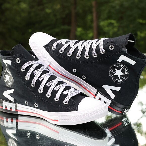 Converse Chuck Taylor All Star Hi Fear Love - Picture 8 of 13